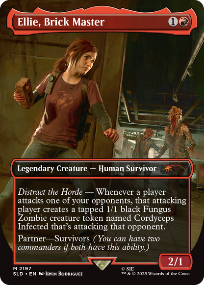 Secret Lair x Playstation - The Last of Us Part I (non foil) - Magic: The Gathering (Anglais) (Précommande sortie le 18.12.25)