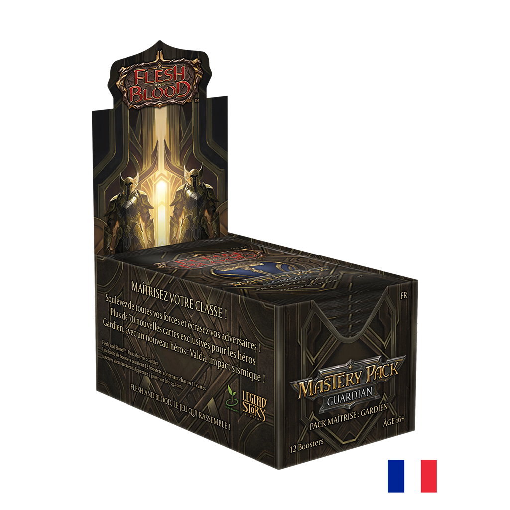 Flesh & Blood : Pack Maîtrise : Gardien Boite de 12 Boosters FR