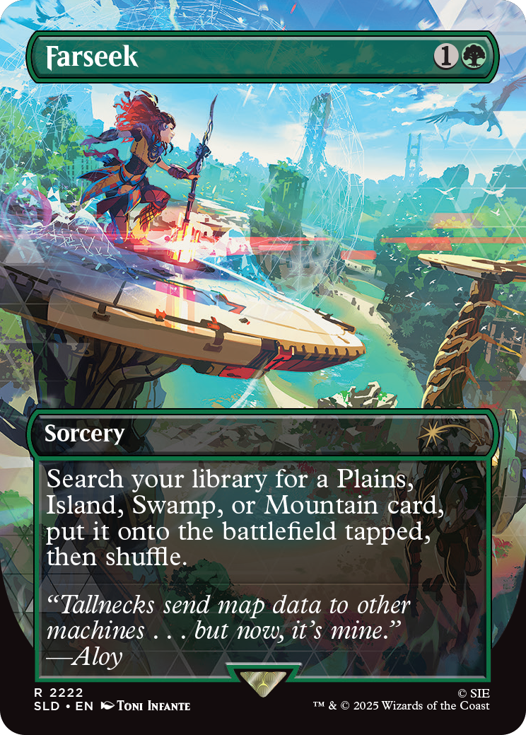 Secret Lair x Playstation - Horizon: Into the Forbidden West (non foil) - Magic: The Gathering (Anglais) (Précommande sortie le 18.12.25)