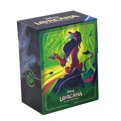 Disney Lorcana : La Mer Azurite - Boîte de deck de 80 cartes Scar