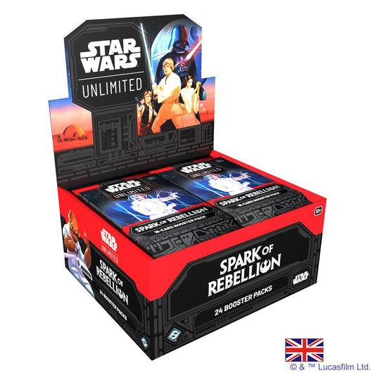 Boite de 24 Boosters - Spark of Rebellion - Star Wars: Unlimited (Anglais)