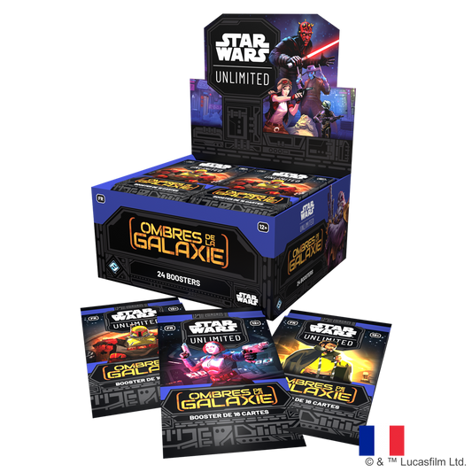 Boite de 24 Boosters - Ombres de la Galaxie - Star Wars: Unlimited