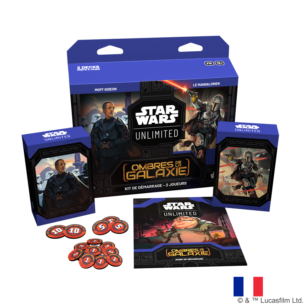 Kit de Démarrage pour 2 joueurs - Ombres de la Galaxie - Star Wars: Unlimited