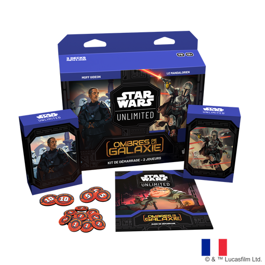 Kit de Démarrage pour 2 joueurs - Ombres de la Galaxie - Star Wars: Unlimited