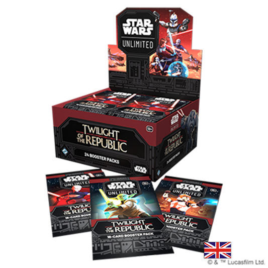 Boite de 24 Boosters - Twilight of the Republic - Star Wars: Unlimited (Anglais)