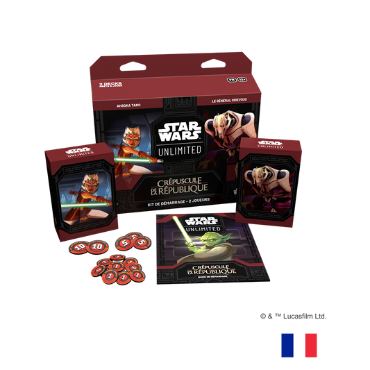 Kit de Démarrage pour 2 joueurs - Crépuscule de la République - Star Wars: Unlimited