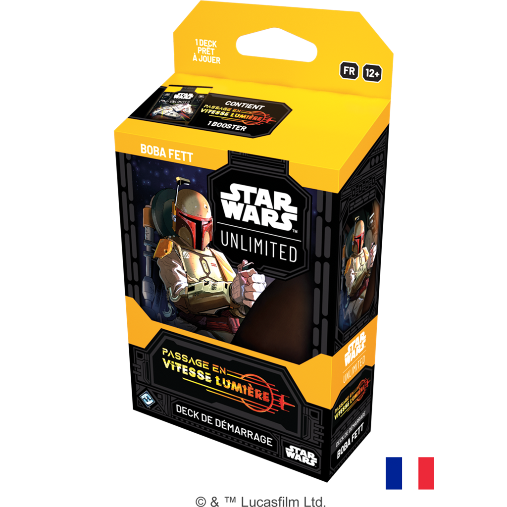 Deck de Démarrage Boba Fett  - Passage En Vitesse Lumière - Star Wars: Unlimited (Précommande sortie le 14.03.25)