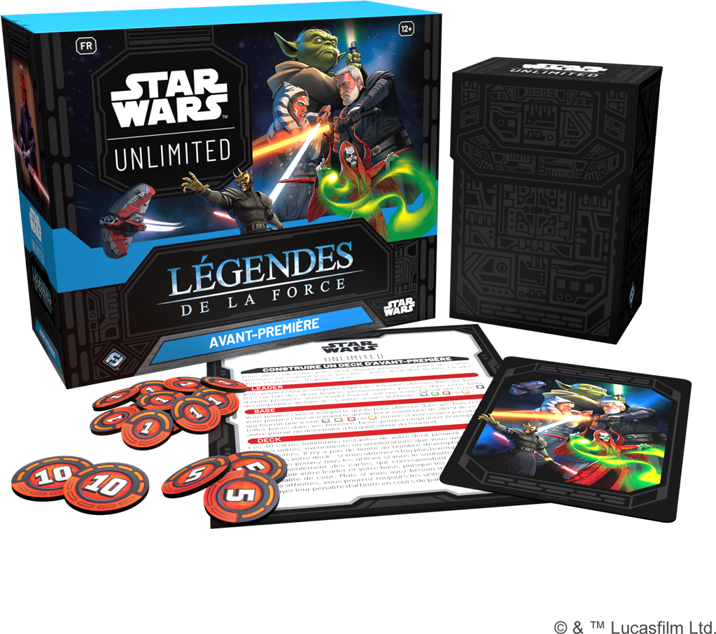 Pack d'avant Première - Légendes de la Force - Star Wars: Unlimited