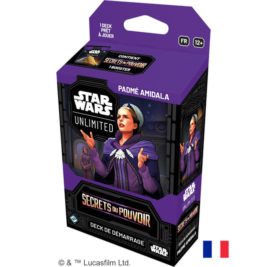 Deck de Démarrage Padmé Amidala - Secrets du Pouvoir - Star Wars: Unlimited (Précommande sortie le 07.11.25)