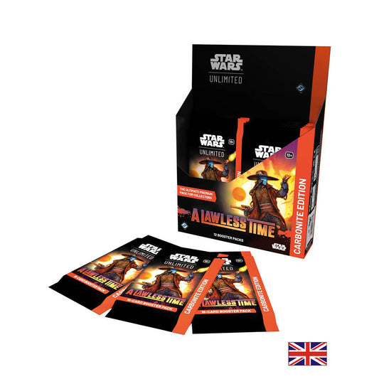 Boite de 12 Boosters Carbonite Edition - A Lawless Time - Star Wars: Unlimited (Anglais) (Précommande sortie le 13.03.26)