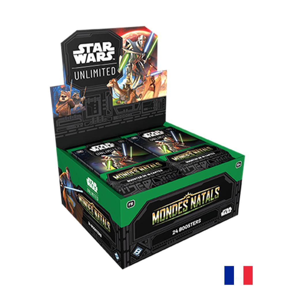Boite de 24 Boosters - Mondes Natals - Star Wars: Unlimited (Précommande sortie le 09.10.26)