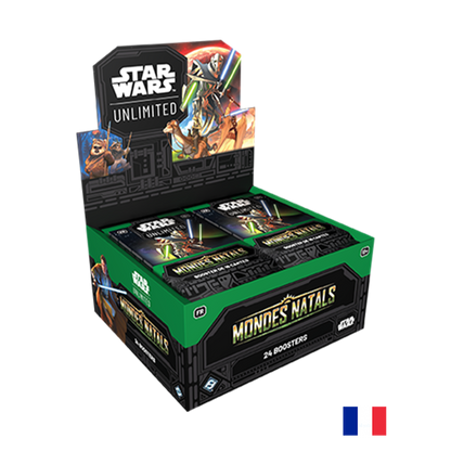 Boite de 24 Boosters - Mondes Natals - Star Wars: Unlimited (Précommande sortie le 09.10.26)