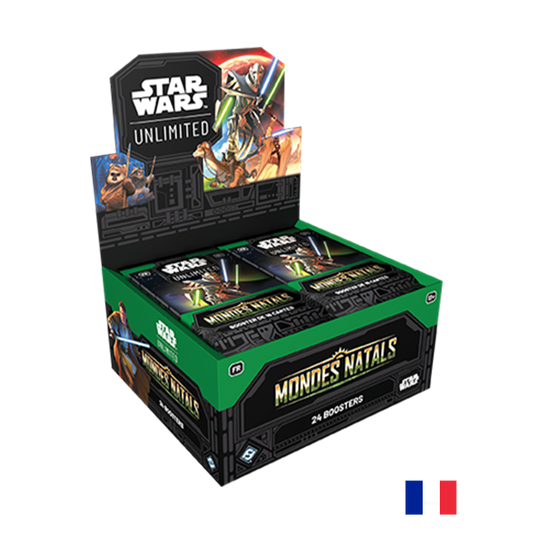 Boite de 24 Boosters - Mondes Natals - Star Wars: Unlimited (Précommande sortie le 09.10.26)