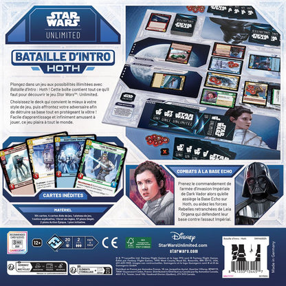 Boîte d'Apprentissage: Bataille d'Intro - Hoth - Star Wars: Unlimited (Précommande sortie le 03.10.25) (Arrivage prévu le 07.10.25)