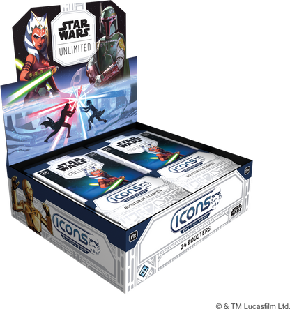 Display Icons 2027 français de 24 boosters Star Wars Unlimited