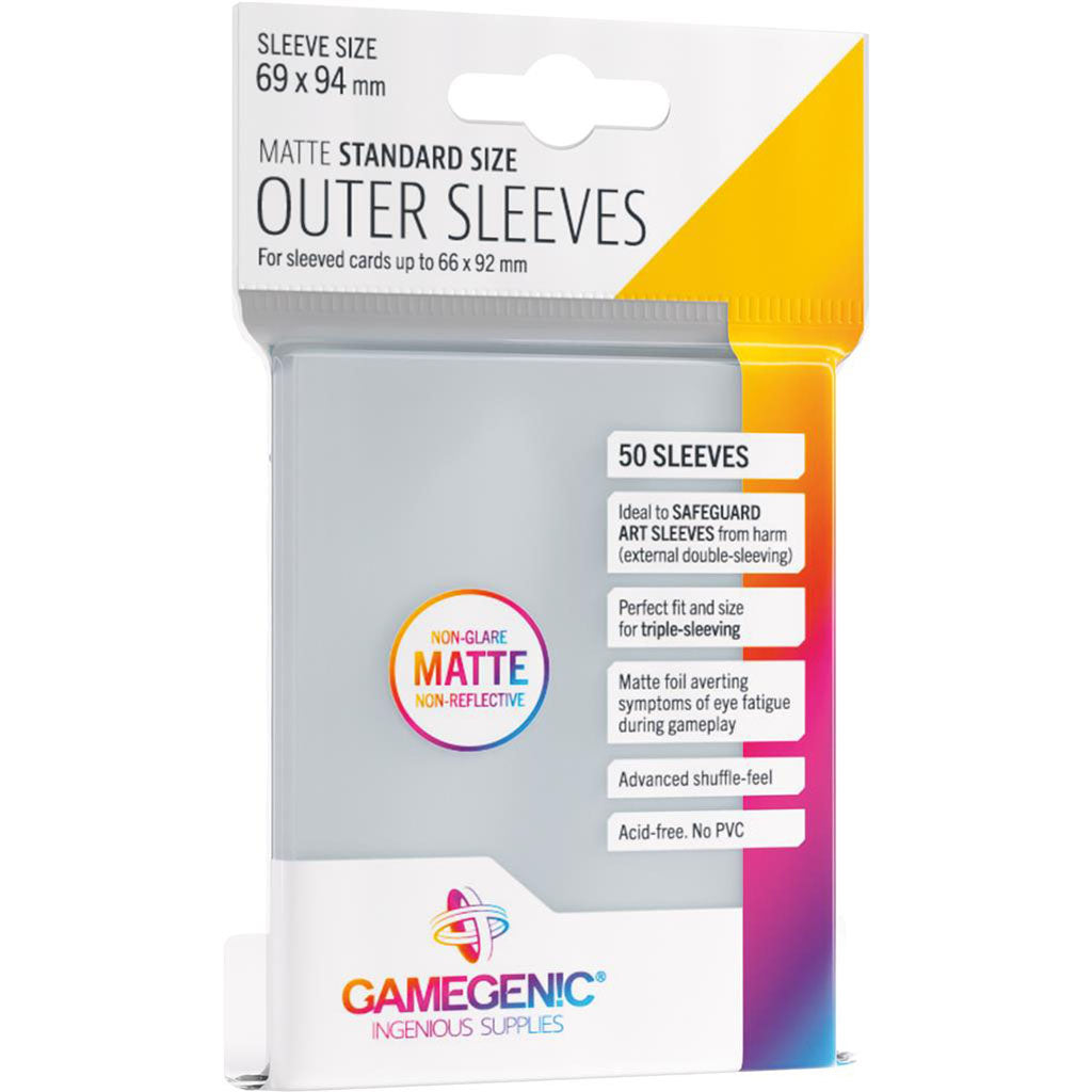 GG : Outer Sleeves Matte Standard Size - Sleeves Standard