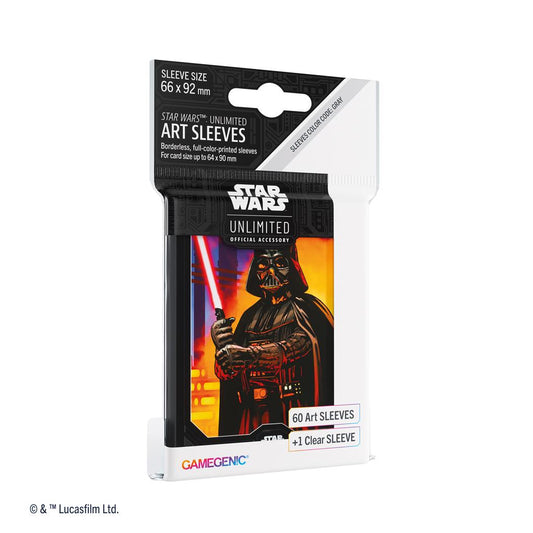 GG : Star Wars Unlimited Art Sleeves Standard : Darth Vader