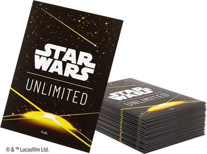 GG : SW Unlimited Art Sleeves : Card Back Yellow