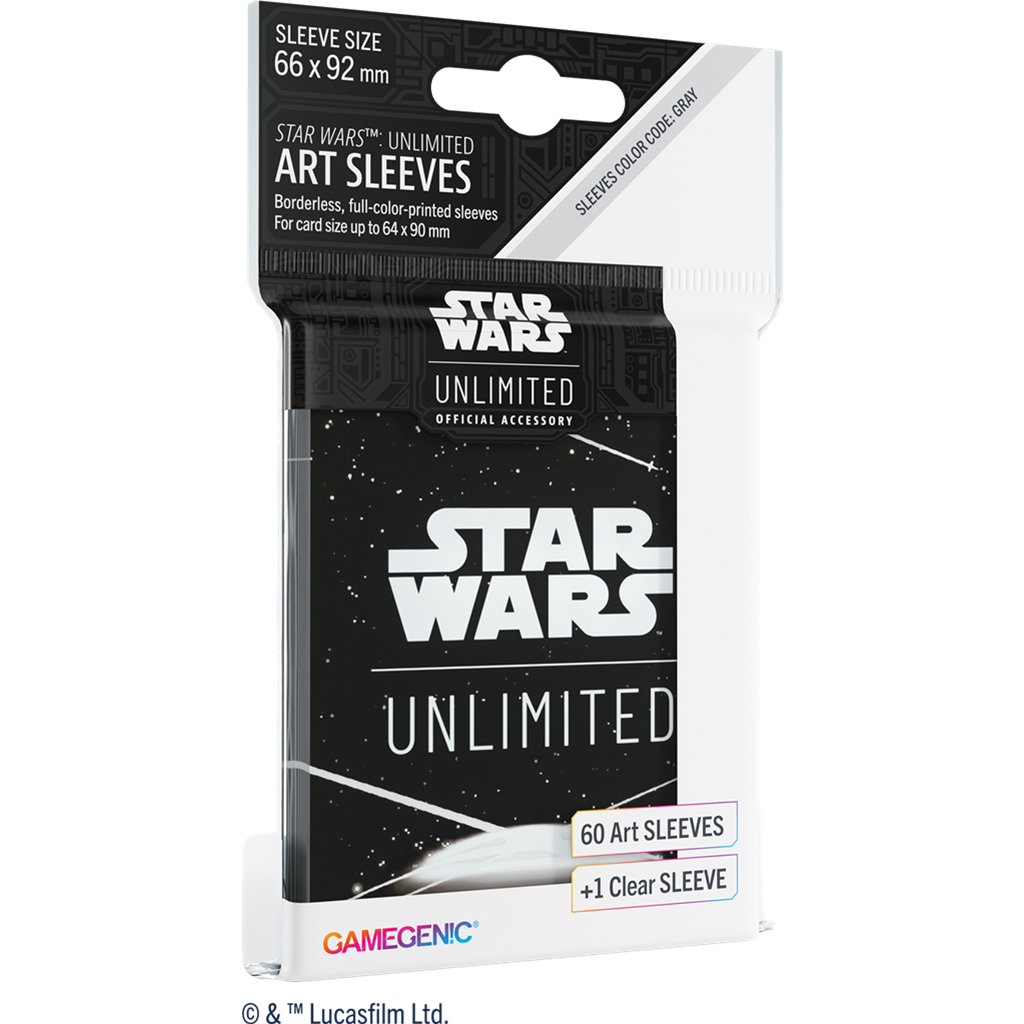 GG : SW Unlimited Art Sleeves : Card Back White