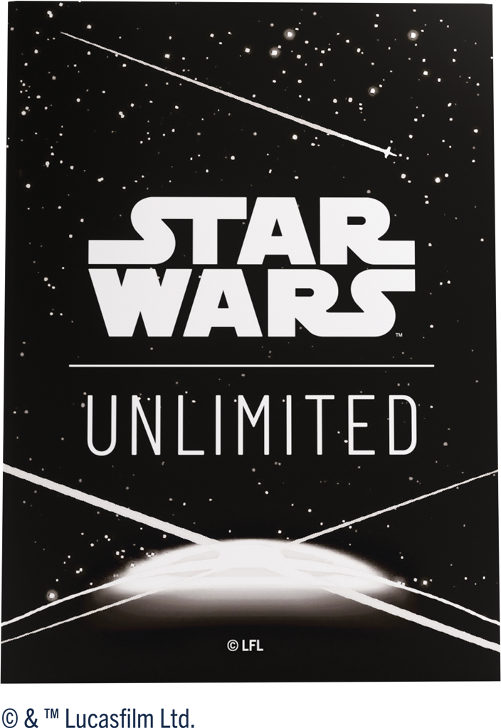 GG : SW Unlimited Art Sleeves : Card Back White