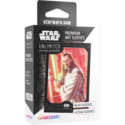 GG : SW Unlimited Premium Art Sleeves Standard : Qui-Gon Jin