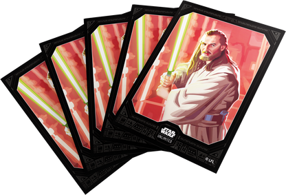 GG : SW Unlimited Premium Art Sleeves Standard : Qui-Gon Jin