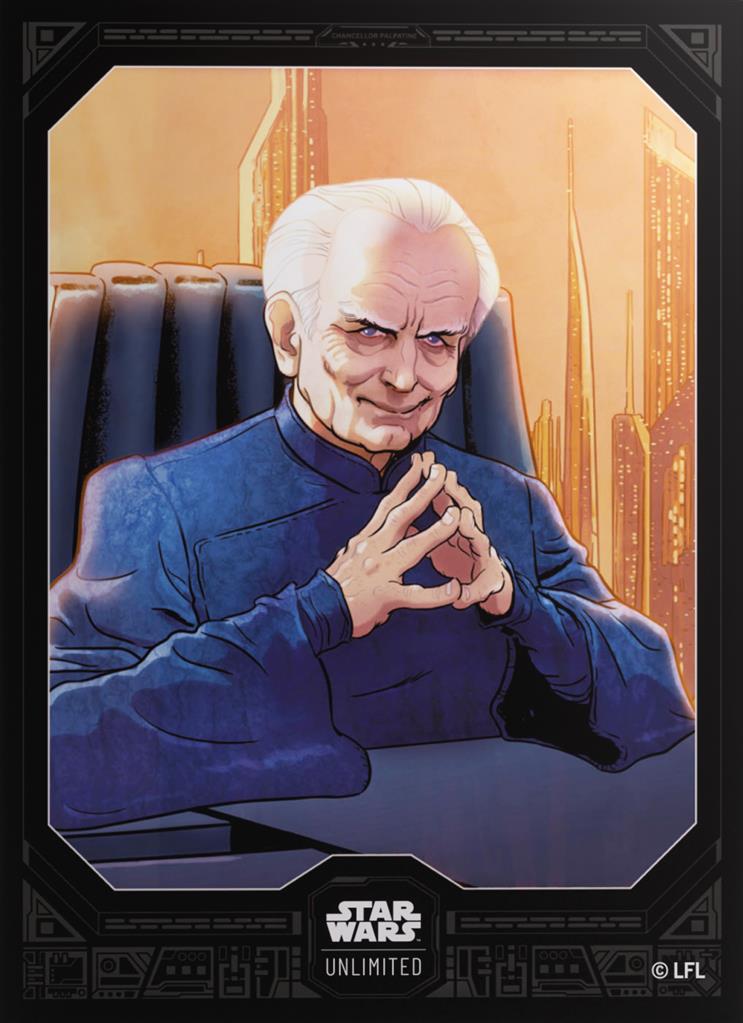 GG : SW Unlimited Premium Art Sleeves Standard : Palpatine