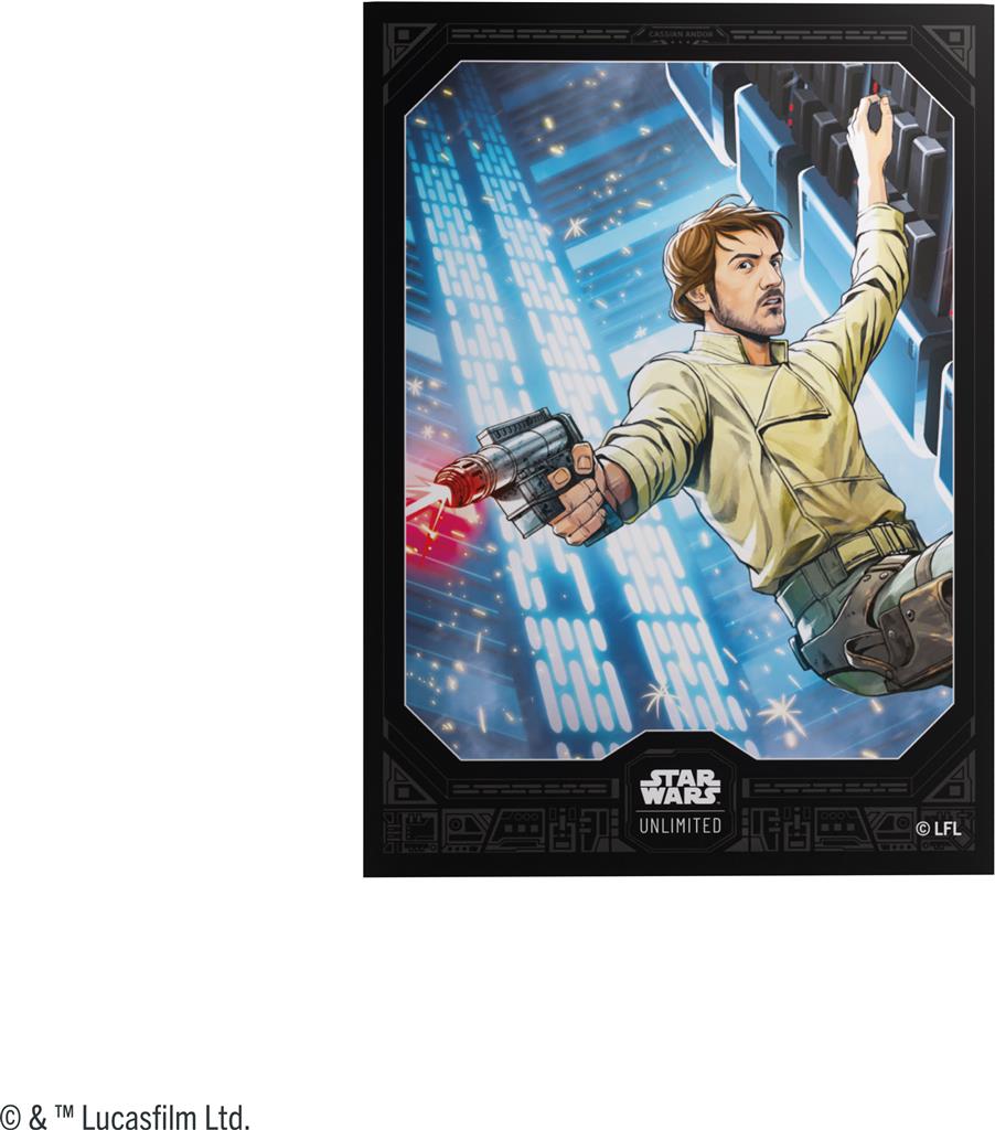 GG : SW Unlimited Premium Art Sleeves Standard : Cassian Andor