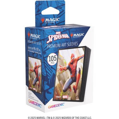 GG : MTG SPM Premium Art Sleeves Standard - Spider-Man