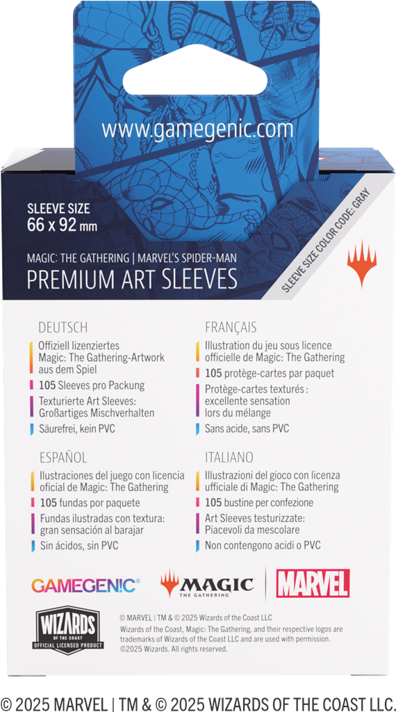 GG : MTG SPM Premium Art Sleeves Standard  - Venom