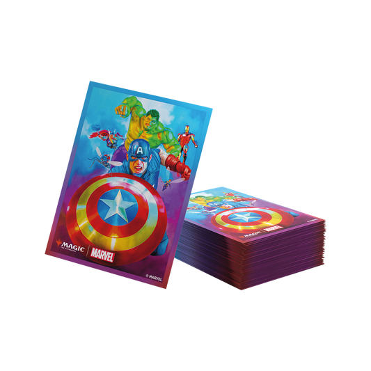 GG: MTG MSH Art Sleeves - Captain America