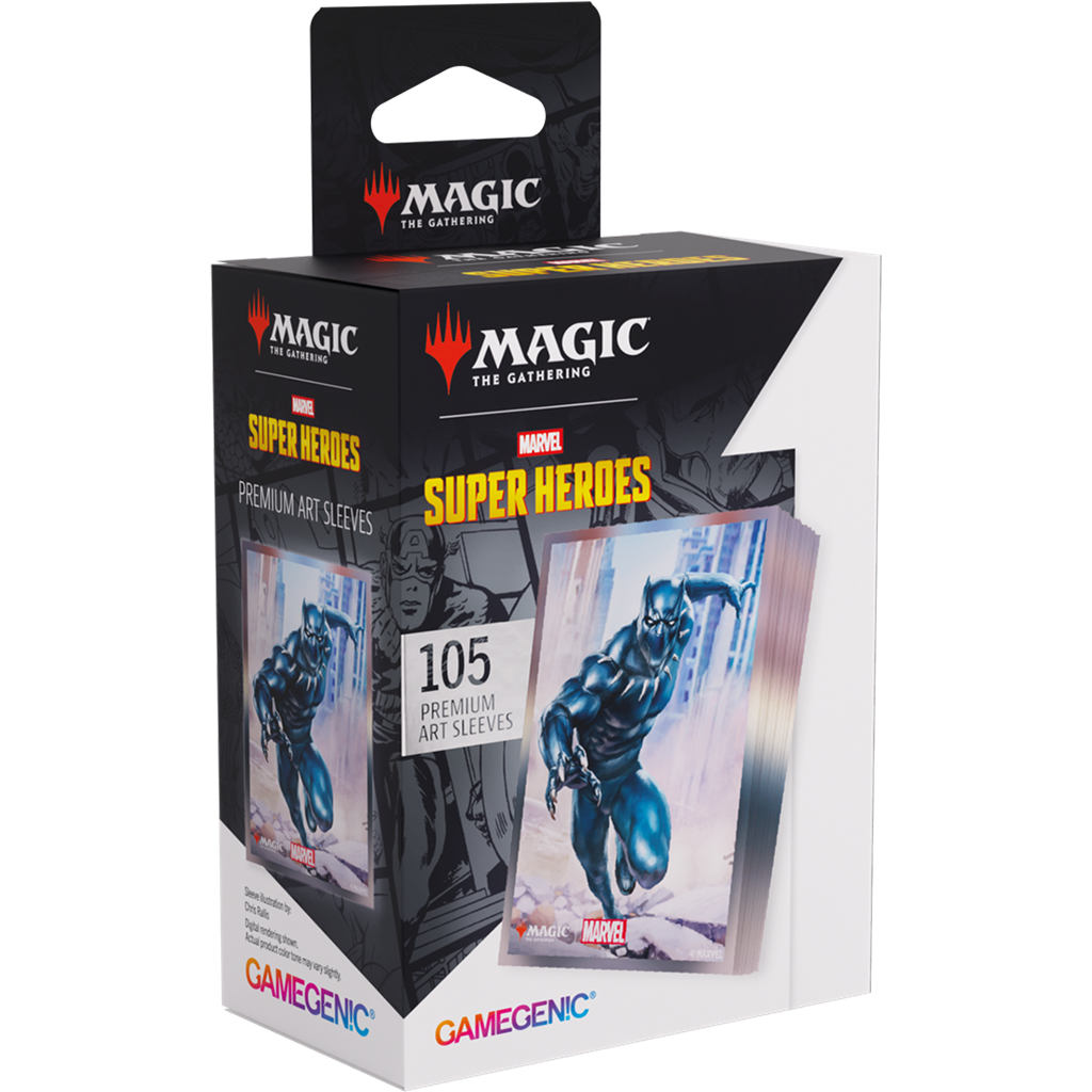 GG: MTG MSH Art Sleeves Standard - Black Panther