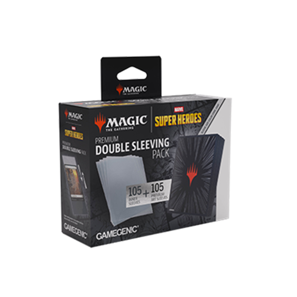 GG: MTG MSH Double Sleeving Pack 100 - Black - Sleeves Standard