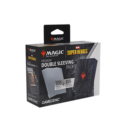 GG: MTG MSH Double Sleeving Pack 100 - Black - Sleeves Standard