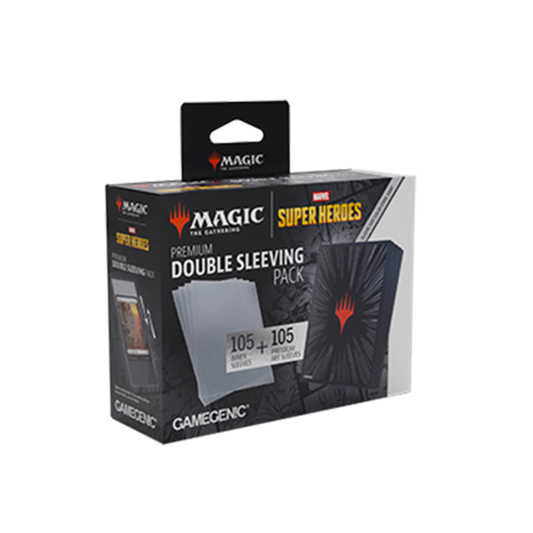 GG: MTG MSH Double Sleeving Pack 100 - Black - Sleeves Standard