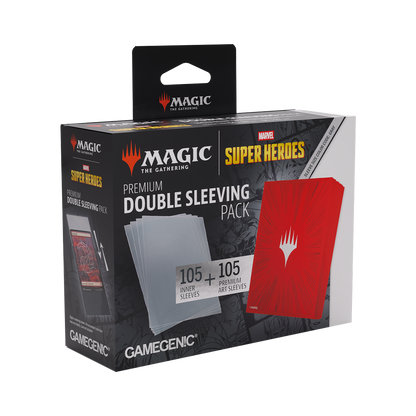 GG: MTG MSH Double Sleeving Pack 100 - Red - Sleeves Standard