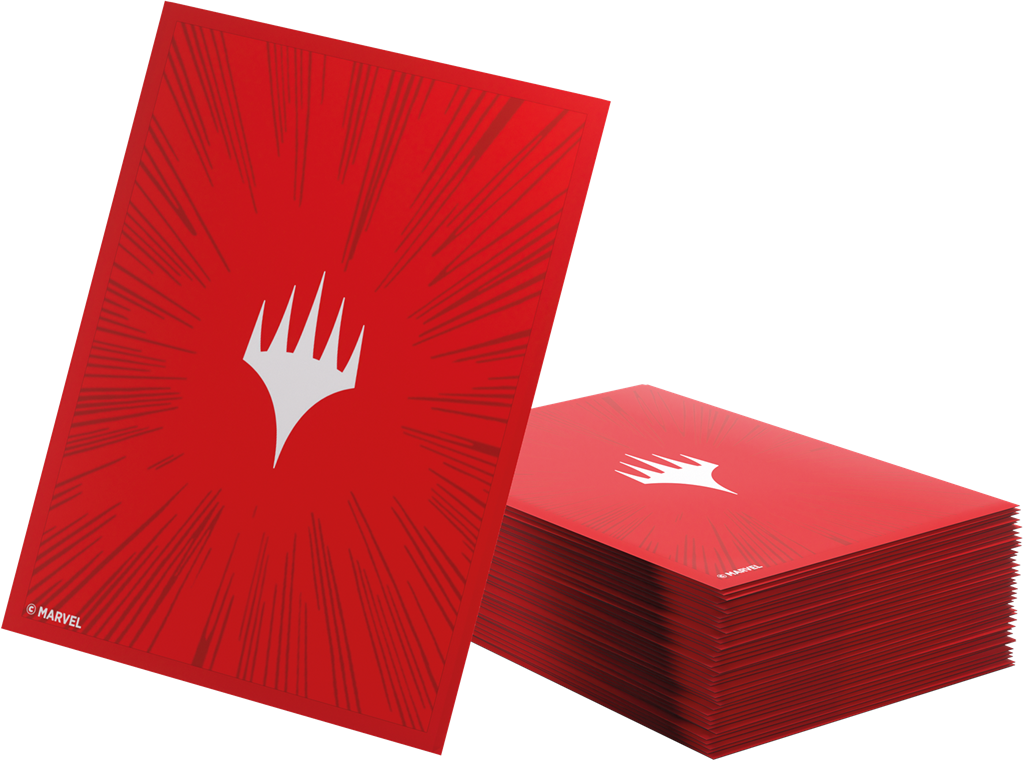GG: MTG MSH Double Sleeving Pack 100 - Red - Sleeves Standard