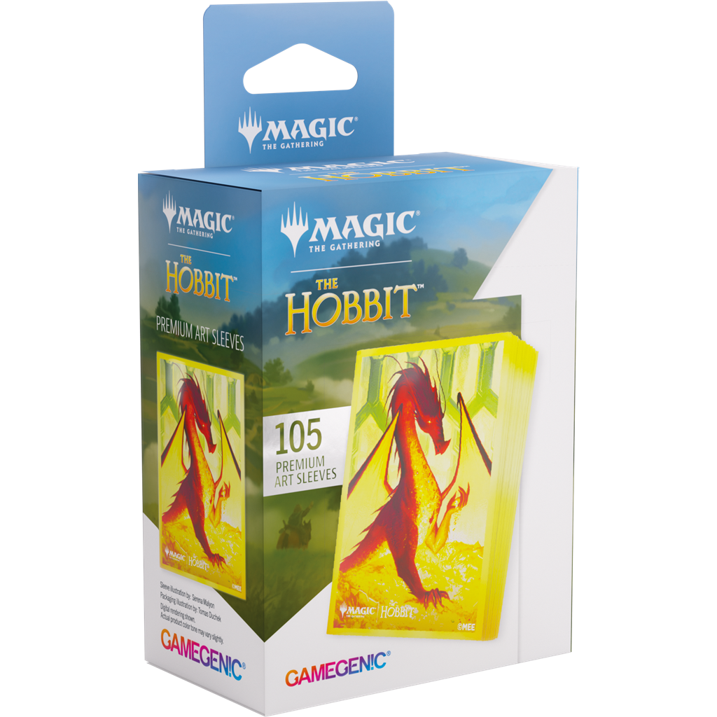 GG: MTG Hobbit Premium Art Sleeves Standard - Smaug