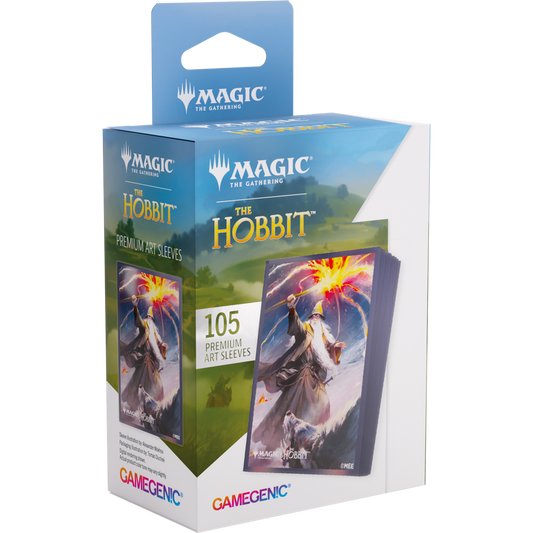 GG: MTG Hobbit Premium Art Sleeves Standard - Gandalf
