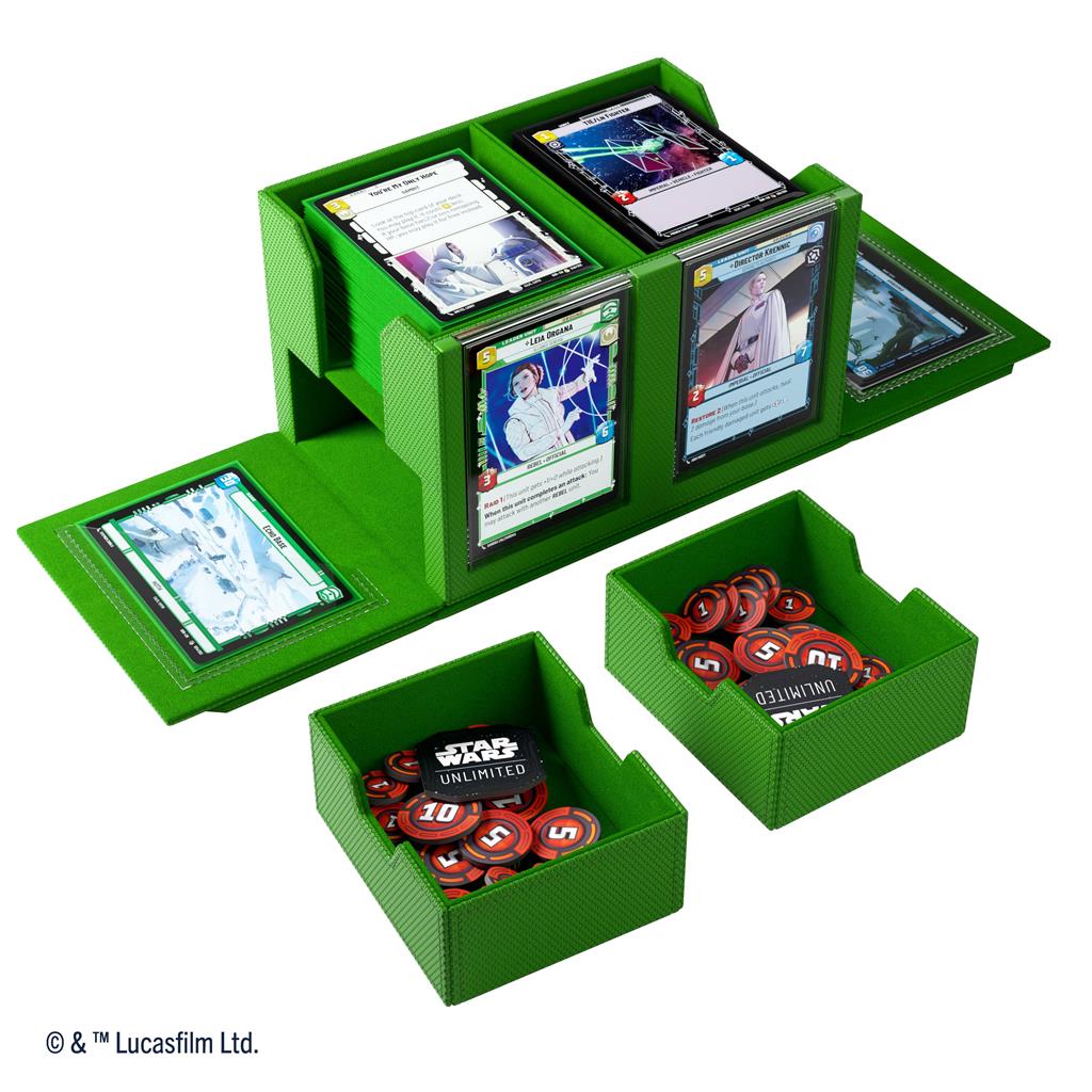 GG : Star Wars Unlimited Double Deck Pod Green