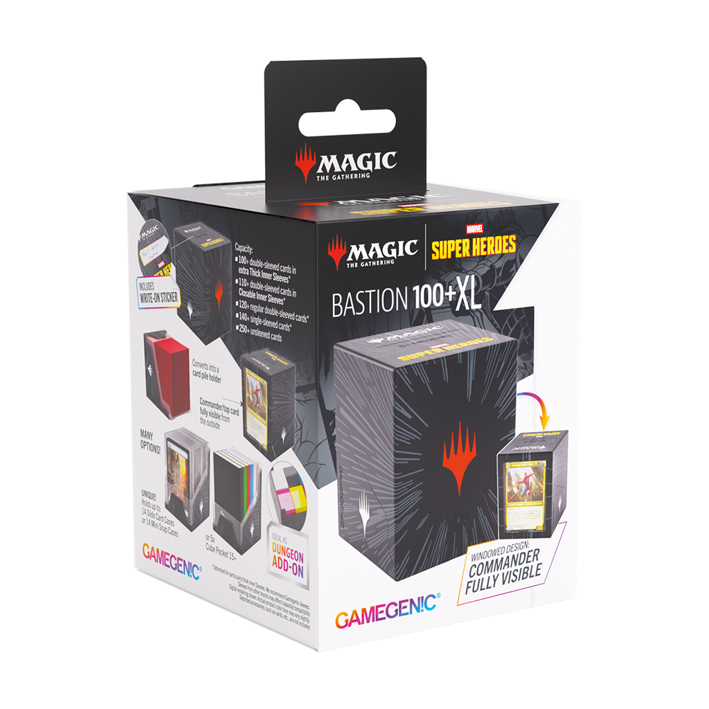 GG: MTG MSH Bastion 100+ XL - Comic Burst Black