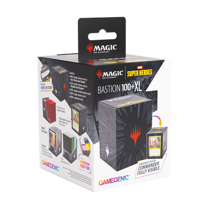 GG: MTG MSH Bastion 100+ XL - Comic Burst Black