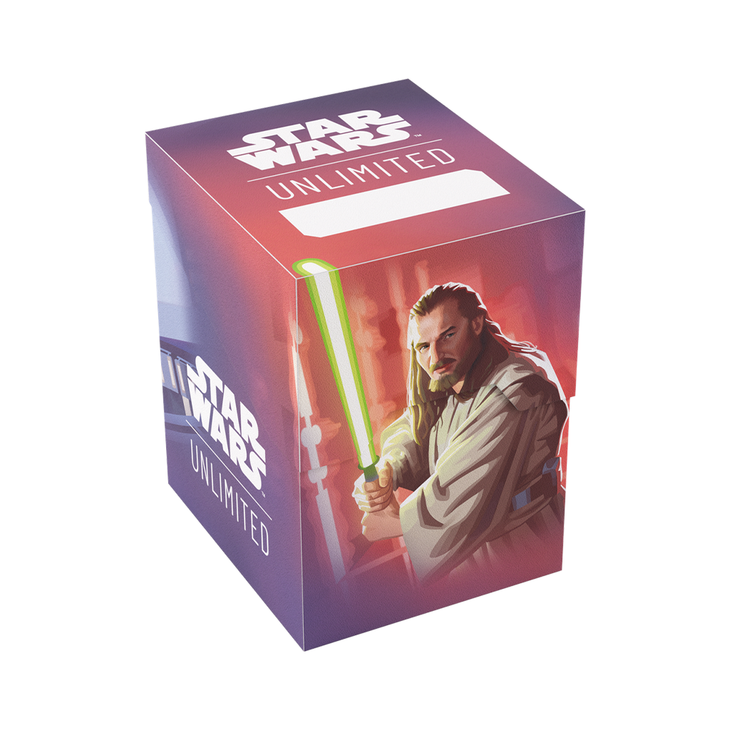 GG : SW Unlimited Soft Crate :  Qui-Gon Jin