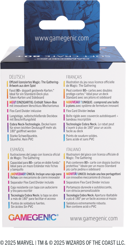 GG : MTG SPM Soft Crate 80+  - Spider-Man/Spider-Gwen