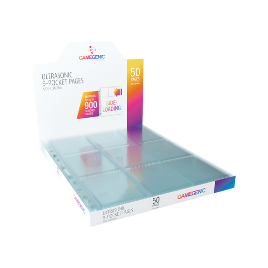 GG : 50 Pages 9 Pocket Ultrasonic Sideload.