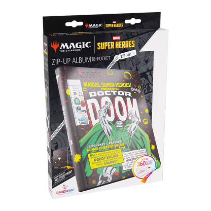 GG: MTG MSH Zip-Up Album 18-Pocket - Doctor Doom