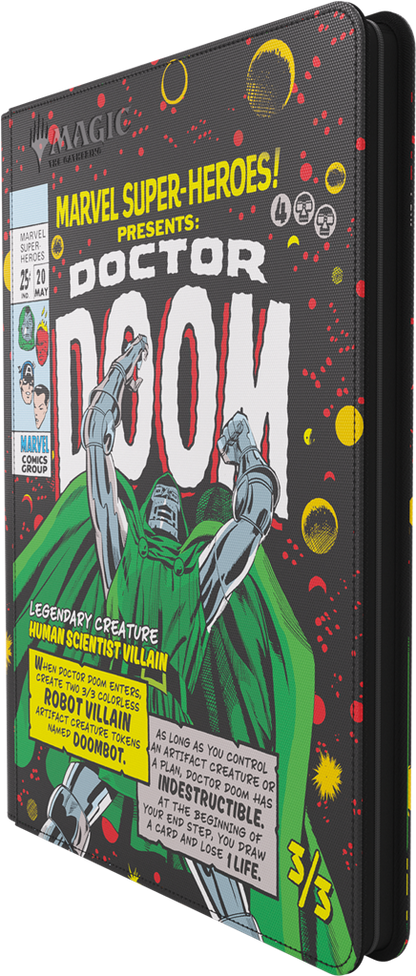 GG: MTG MSH Zip-Up Album 18-Pocket - Doctor Doom