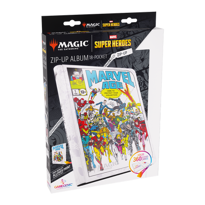 GG: MTG MSH Zip-Up Album 18-Pocket - Marvel Age
