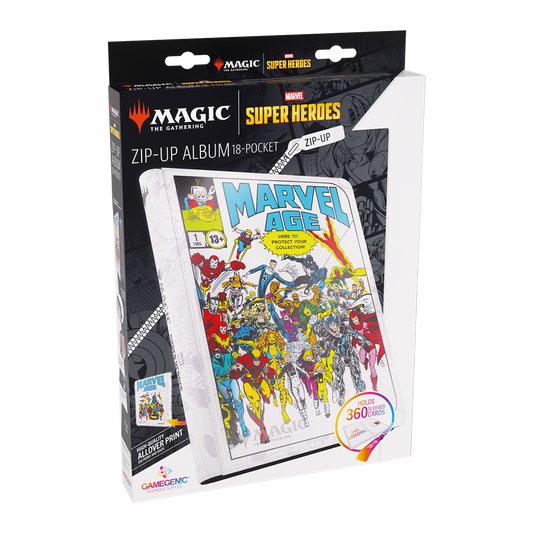 GG: MTG MSH Zip-Up Album 18-Pocket - Marvel Age