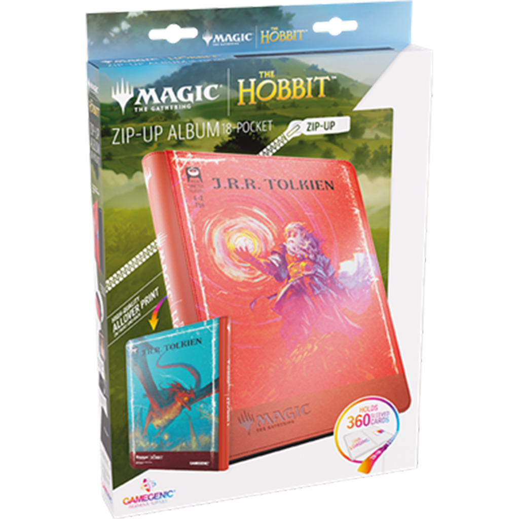 GG: MTG Hobbit Zip-Up Album 18-Pocket - Arkenstone